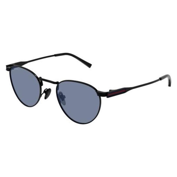 GUCCI GG1875S 004 48 - Metal full Gucci Black Round - Image 2