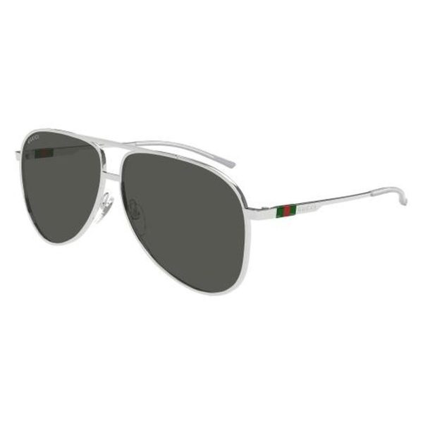 GUCCI GG1677S 001 62 - Metal full Gucci Silver Aviator - Image 2