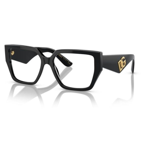 DOLCE & GABBANA DG3373 501 55 - Sheet full DOLCE&GABBANA Black Ladies - Image 2