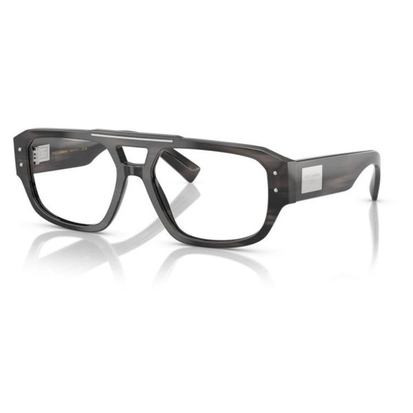 DOLCE & GABBANA DG3406 3440 56 - Sheet full DOLCE&GABBANA Grey Square - Image 2