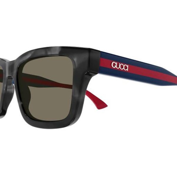 GUCCI GG1869S 004 53 - Sheet full Gucci Black red Square - Image 2