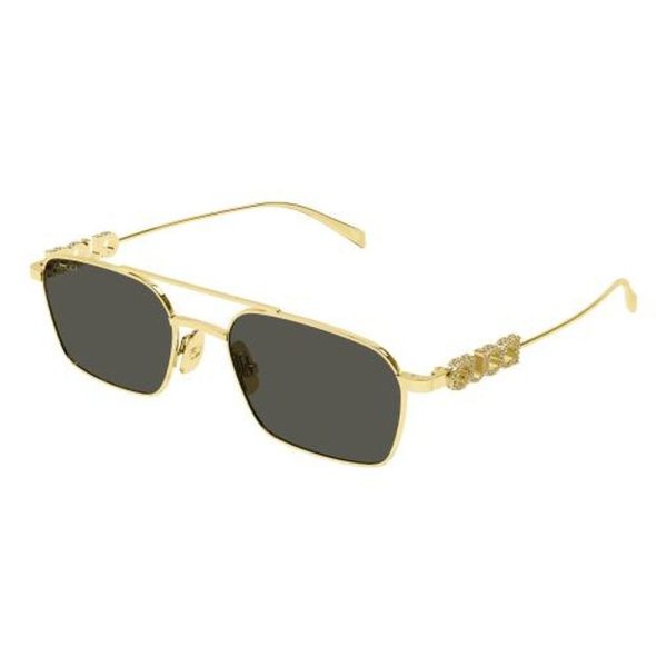 GUCCI GG1804S 001 54 - Metal full Gucci Gold Square - Image 2