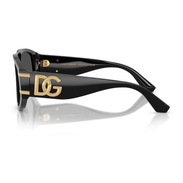 DOLCE & GABBANA DG4499 501/87 57 - Sheet full DOLCE&GABBANA Black Aviator - Image 2