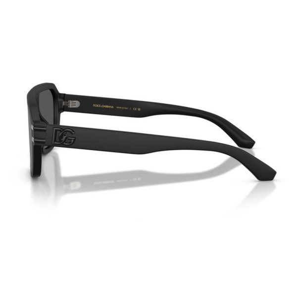 DOLCE & GABBANA DG4507 25256G 27 - Sheet full DOLCE&GABBANA Black Square - Image 2