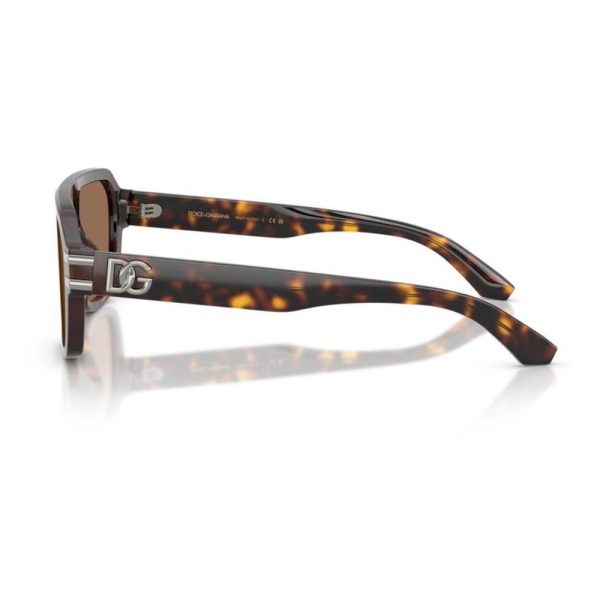 DOLCE & GABBANA DG4507 502/73 27 - Sheet full DOLCE&GABBANA Havana Square - Image 2