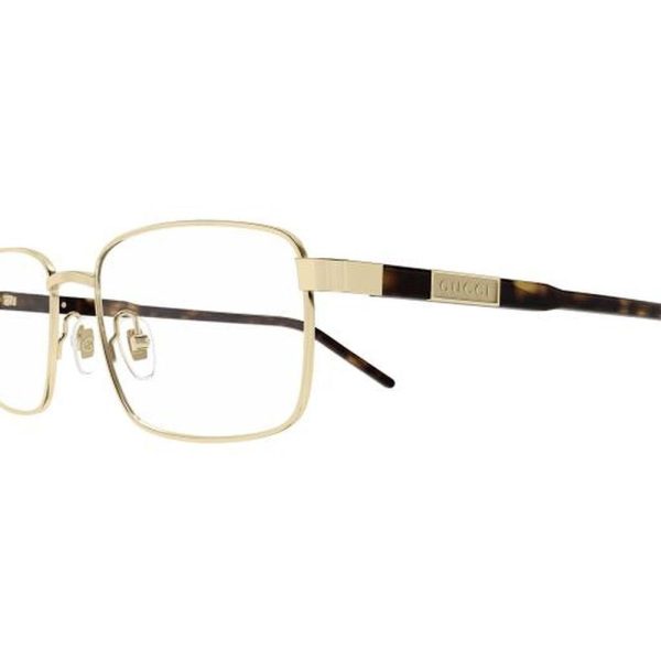 GUCCI GG1801O 002 54 - Metal full Gucci Gold Square - Image 2