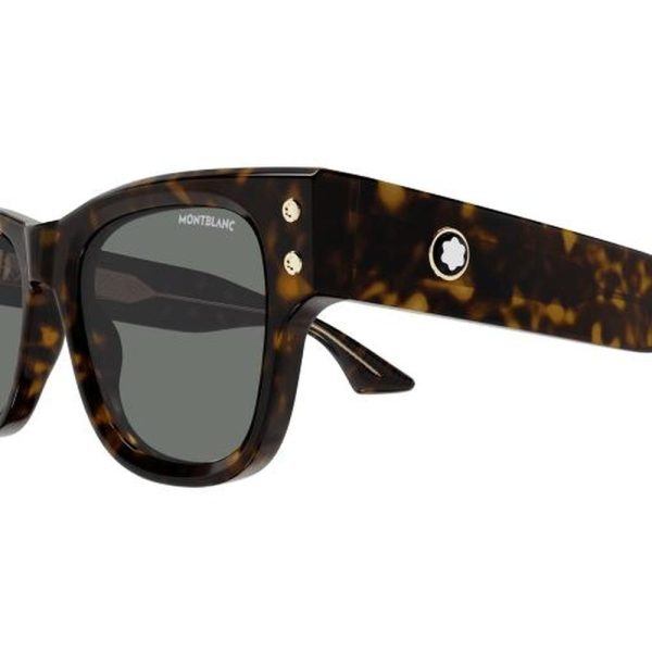 MONT BLANC MB0381S 002 54 - Sheet full MONT BLANC Brown Square - Image 2