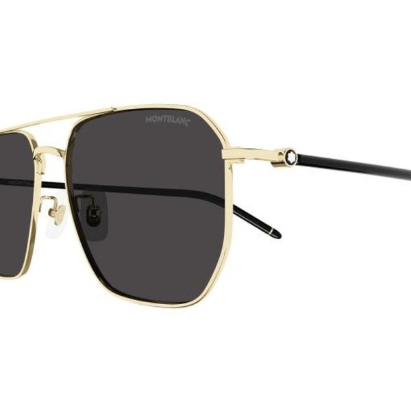MONT BLANC MB0367SA 001 60 - Metal full MONT BLANC Rose GOLD Square - Image 2