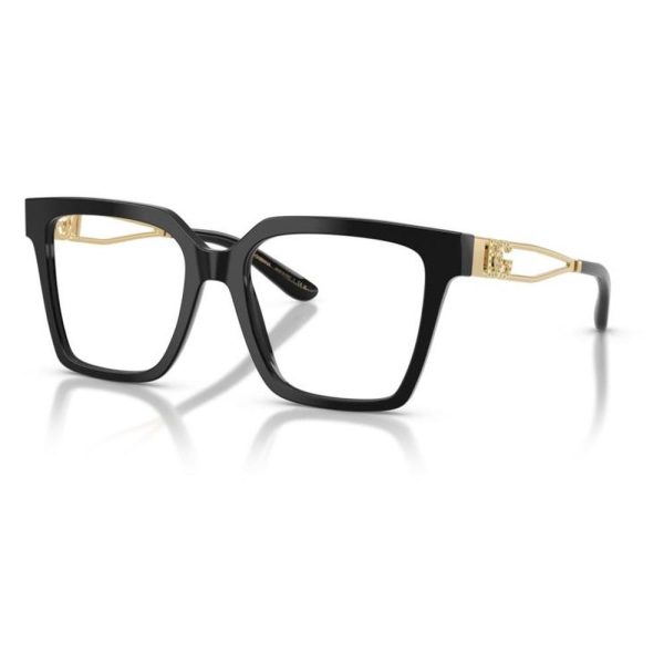 DOLCE & GABBANA DG3376B 3355 53 - METAL SHEET DOLCE&GABBANA Black Ladies - Image 2