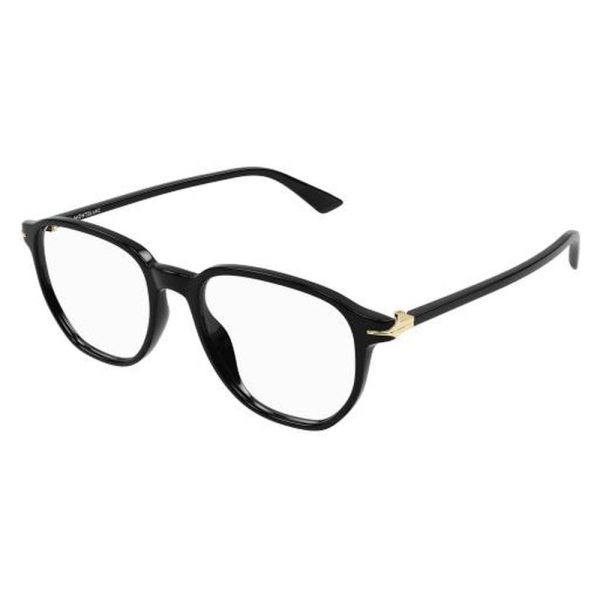 MONT BLANC MB0366O 001 51 - Sheet full MONT BLANC Black Round - Image 2