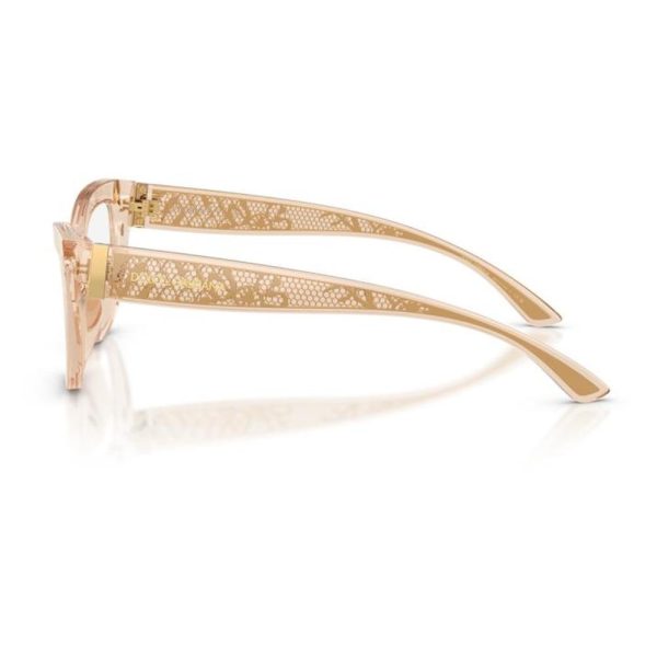 DOLCE & GABBANA DG3412 3432 53 - Sheet full DOLCE&GABBANA Pink Cateye - Image 2