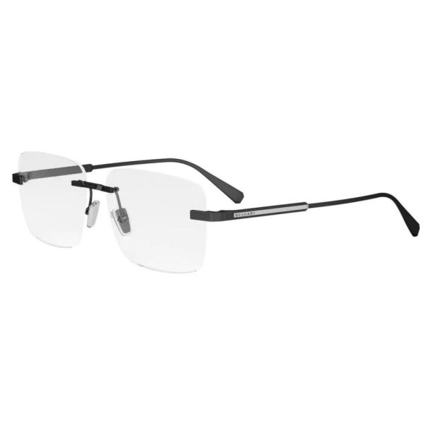 BVLGARI BV50025U 013 58 - 3 pcs BVLGARI Gunmetal Square - Image 2