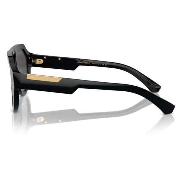 DOLCE & GABBANA DG4466 501/87 56 - Sheet full DOLCE&GABBANA Black Aviator - Image 2