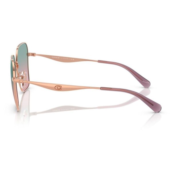 COACH 0HC7168 93310Q 58 - Metal full COACH Rose GOLD Ladies - Image 2