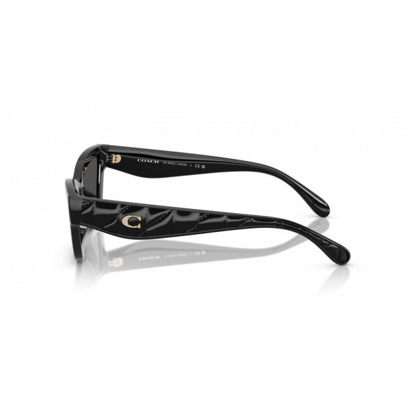 COACH 0HC8420U 500287 55 - Sheet full COACH Black Cateye - Image 2