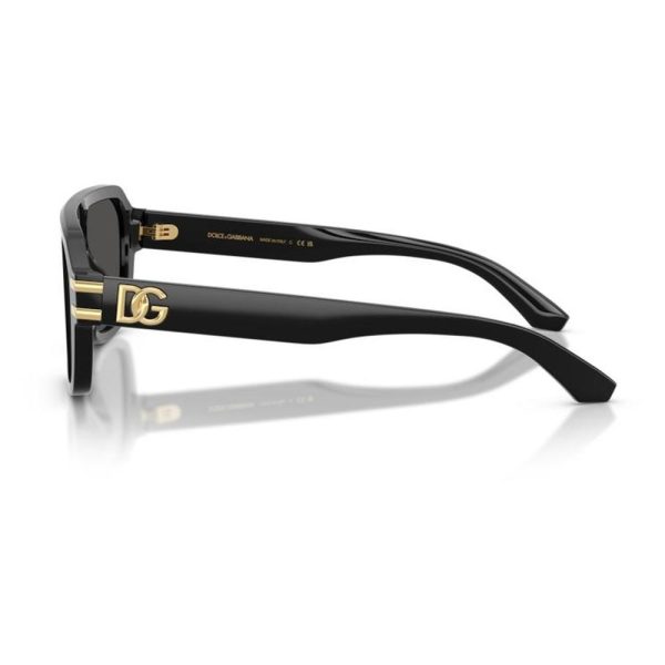 DOLCE & GABBANA DG4507 501/87 27 - Sheet full DOLCE&GABBANA Black Square - Image 2