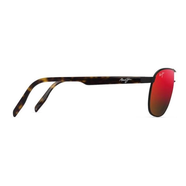 MAUI JIM MJ728 02A 62 - Sheet full MAUI JIM Black Square - Image 2