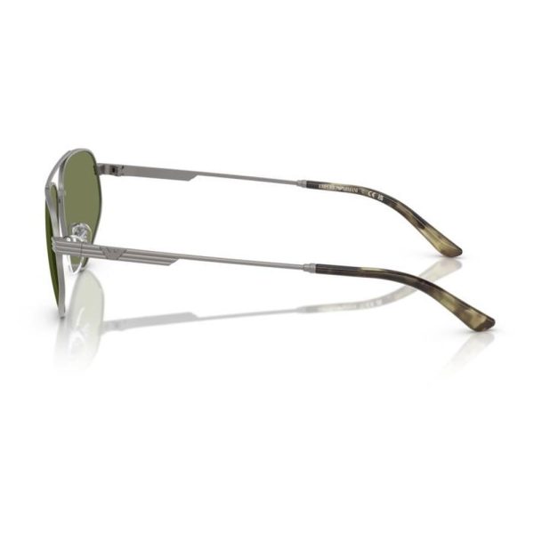 EMPORIO ARMANI EA2156 30032A 59 - Metal full EMPORIO ARMANI Gunmetal Square - Image 2
