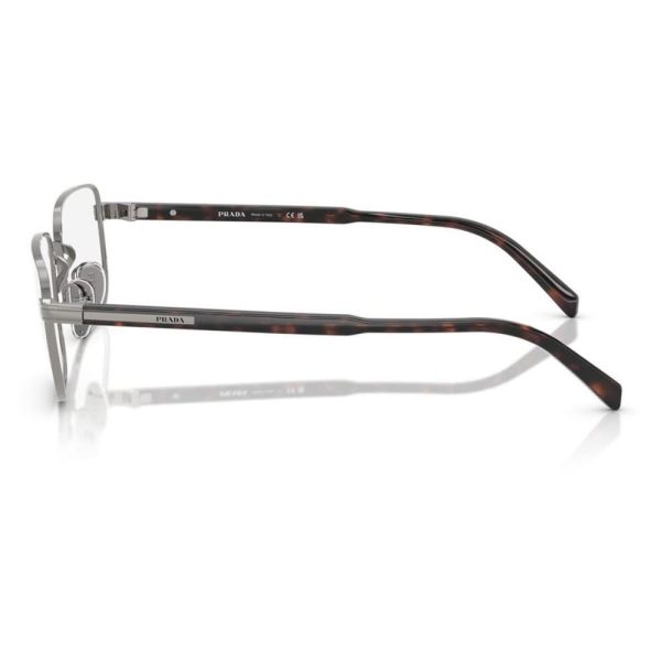PRADA VPR B51 20C1O1 55 - Metal full Prada Gunmetal Square - Image 2