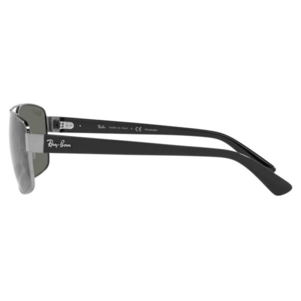 RAYBAN RB3687 004/58 - Metal full Rayban Black Square - Image 2
