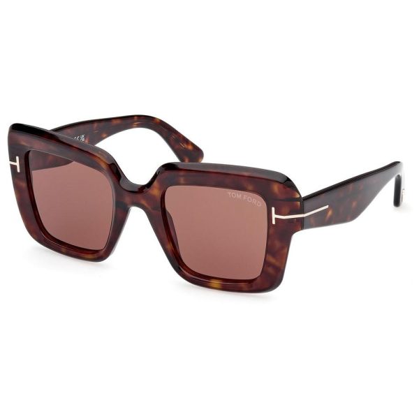 TOM FORD TF1157 52J 50 - Sheet full TOMFORD Havana Square - Image 3