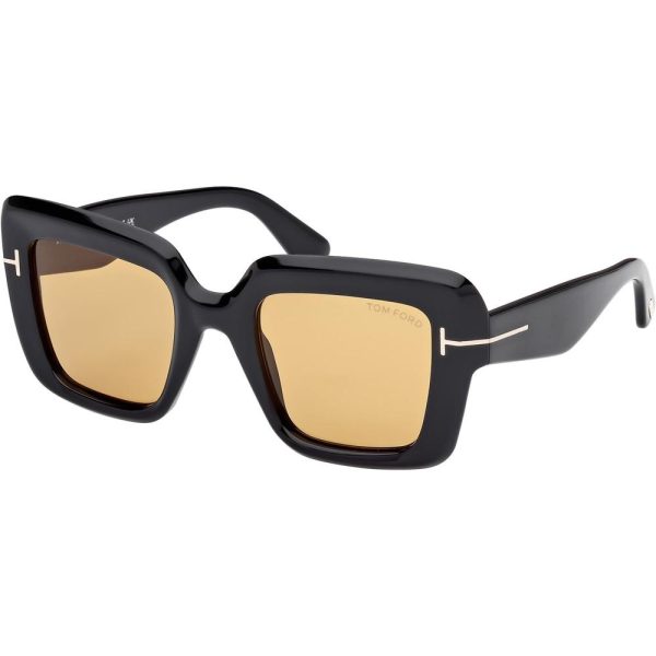 TOM FORD TF1157 01E 50 - Sheet full TOMFORD Black Square - Image 3