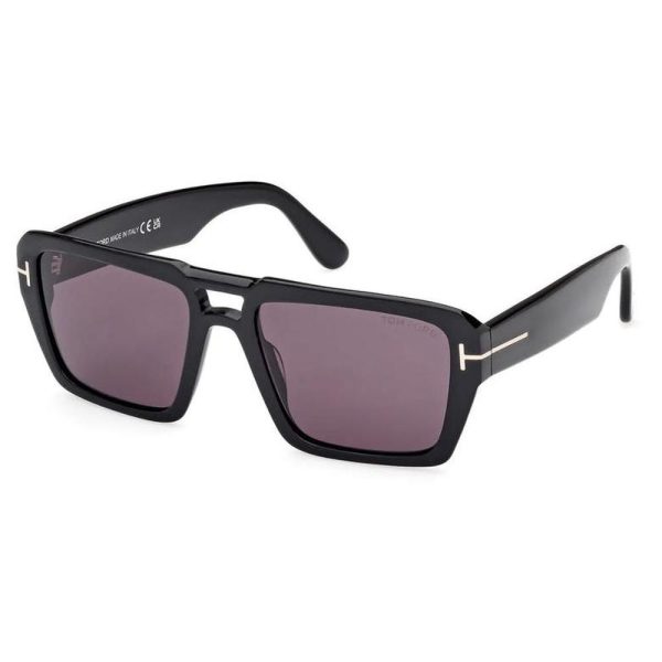 TOM FORD TF1153 01A 56 - Sheet full TOMFORD Black Square - Image 3