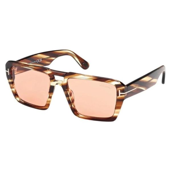 TOM FORD TF1153 55E 56 - Sheet full TOMFORD Havana Square - Image 3