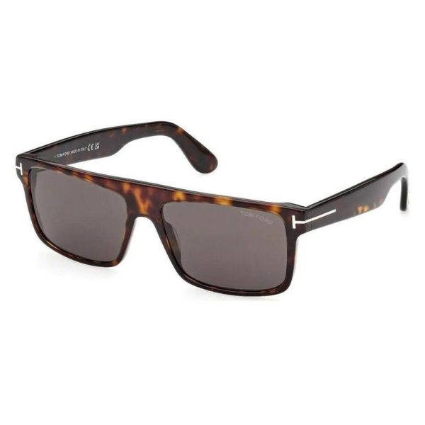 TOM FORD TF0999 52A 58 - Sheet full TOMFORD Brown Square - Image 3