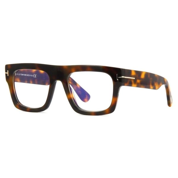 TOM FORD TF5634 056 53 - Sheet full TOMFORD Havana Square - Image 3