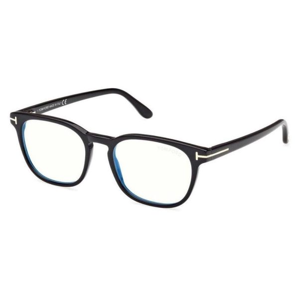 TOM FORD TF5868 001B 53 - Sheet full TOMFORD Black Square - Image 3