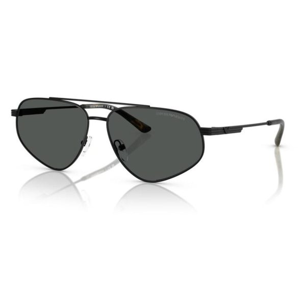 EMPORIO ARMANI EA2156 300187 59 - Metal full EMPORIO ARMANI Black Oval - Image 3