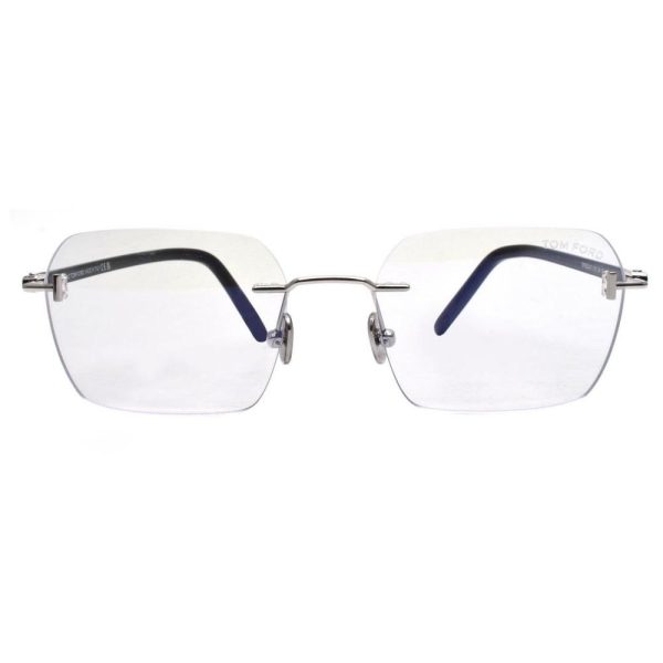 TOM FORD TF5934 016B 54 - 3 pcs TOMFORD Silver Hex - Image 3