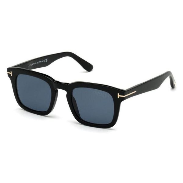 TOM FORD TF0751 01V 50 - Sheet full TOMFORD Black Square - Image 3