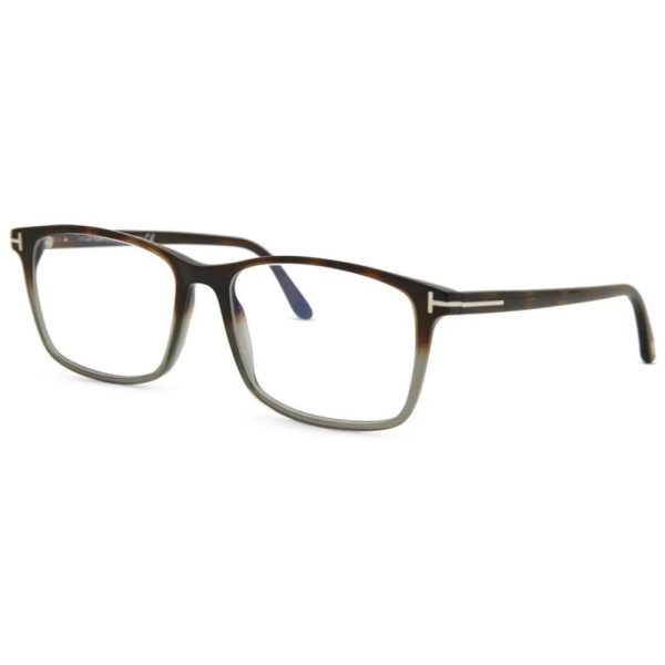 TOM FORD TF5584 056B 54 - Sheet full TOMFORD Brown Square - Image 3