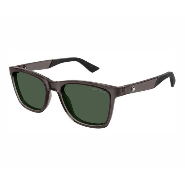 MONT BLANC MB0399S 003 55 - Sheet full MONT BLANC Grey Square - Image 3