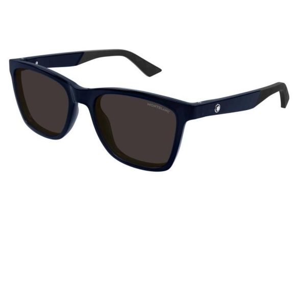 MONT BLANC MB0399S 004 55 - Sheet full MONT BLANC Black Square - Image 3