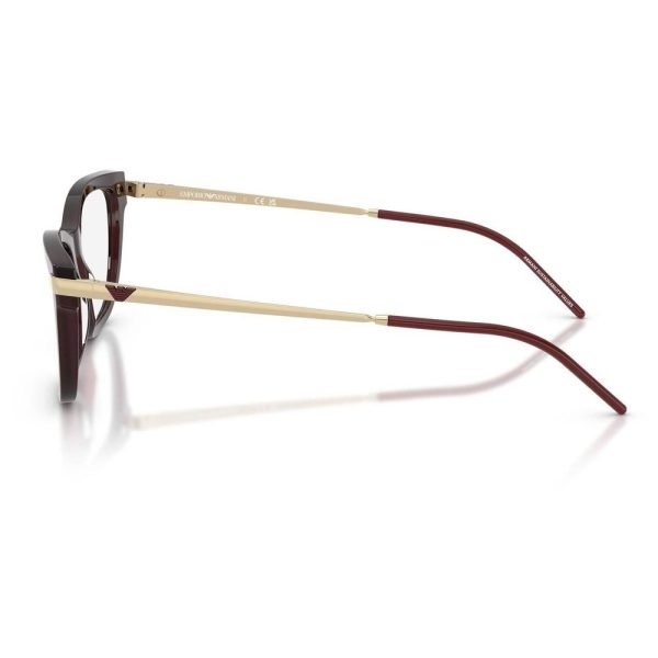 EMPORIO ARMANI EA3262 6265 52 - METAL SHEET EMPORIO ARMANI Purple Cateye - Image 3