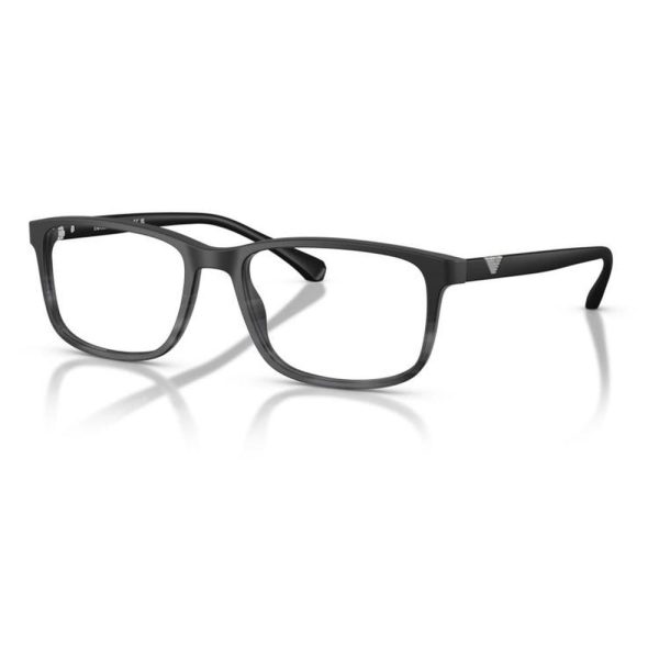 EMPORIO ARMANI EA3098 5566 53 - Sheet full EMPORIO ARMANI Grey Square - Image 3