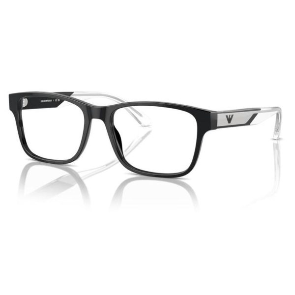 EMPORIO ARMANI EA3239 5017 55 - Sheet full EMPORIO ARMANI Grey Square - Image 3