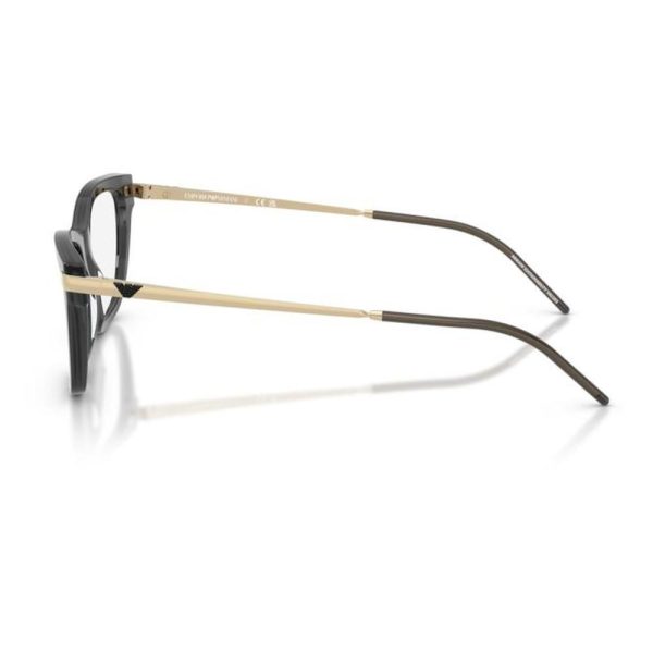 EMPORIO ARMANI EA3262 6262 52 - Sheet full EMPORIO ARMANI Black gold Cateye - Image 3