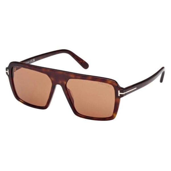 TOM FORD TF1176 52E 56 - Sheet full TOMFORD Havana Square - Image 3