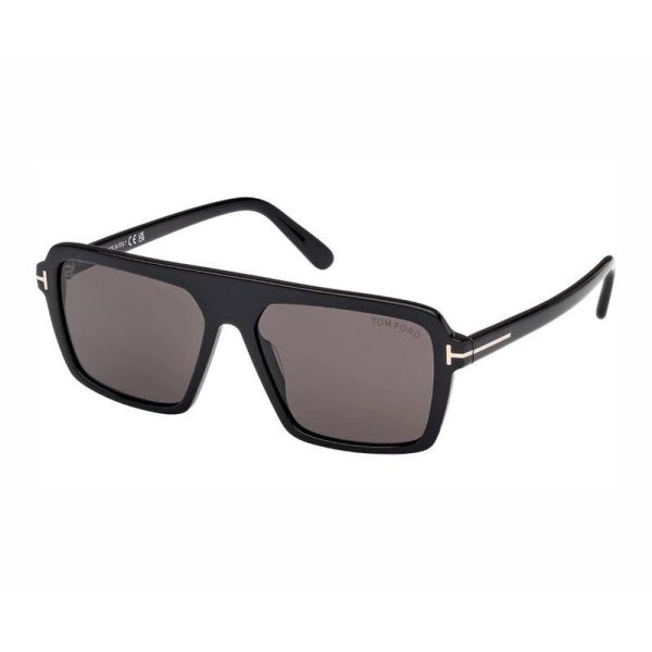 TOM FORD TF1176 01A 56 - Sheet full TOMFORD Black Square - Image 3