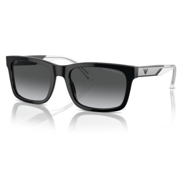 EMPORIO ARMANI EA4224 5017T3 57 - Sheet full EMPORIO ARMANI Black Square - Image 3
