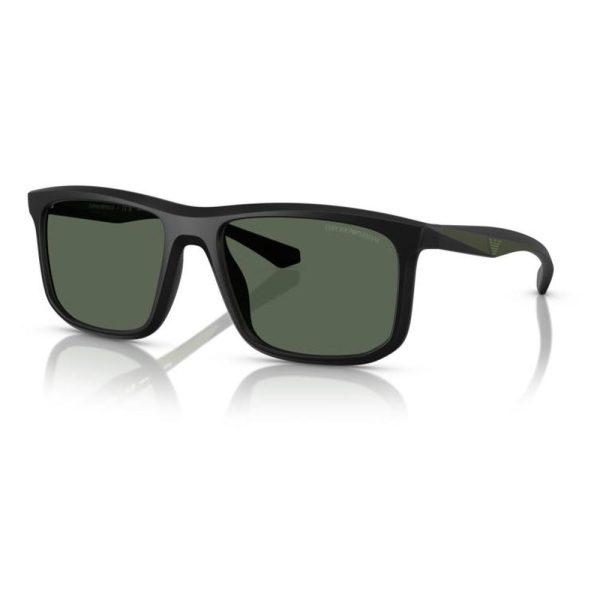 EMPORIO ARMANI EA4234U 500171 57 - Sheet full EMPORIO ARMANI Black Square - Image 3
