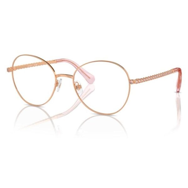 SWAROVSKI SK 1013 4014 - Metal full Swarovski Rose GOLD Round - Image 3