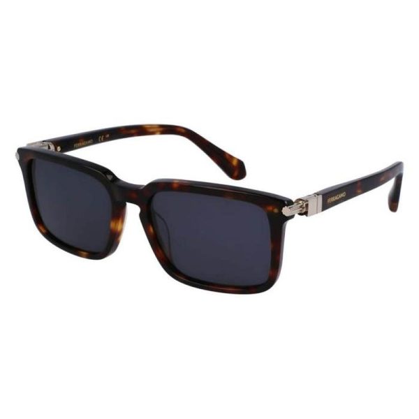 SALVATORE FERRAGAMO SF1110S 242 56 - Sheet full SALVATORE FERRAGAMO Brown Square - Image 3