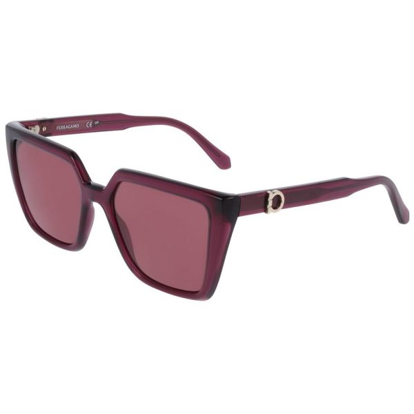 SALVATORE FERRAGAMO SF2058E 612 55 - Sheet full SALVATORE FERRAGAMO Wine Ladies - Image 3