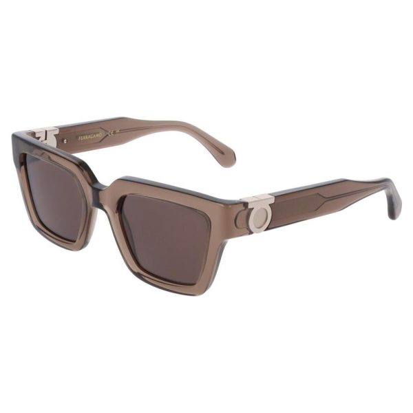 SALVATORE FERRAGAMO SF2066 232 52 - Sheet full SALVATORE FERRAGAMO Brown Ladies - Image 3