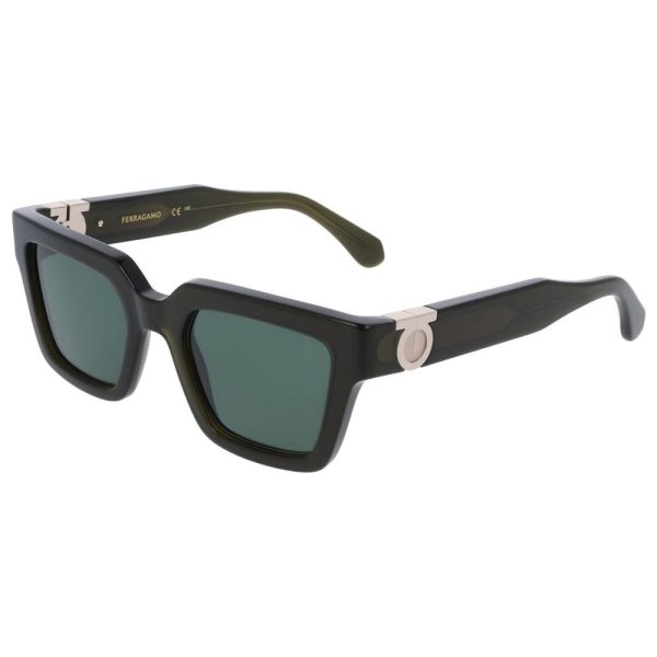 SALVATORE FERRAGAMO SF2066 302 52 - Sheet full SALVATORE FERRAGAMO GREEN Ladies - Image 3